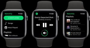 Can you use Spotify on apple watch