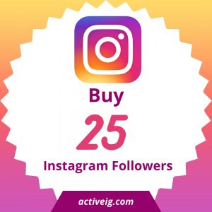 Buy 25 Instagram Followers