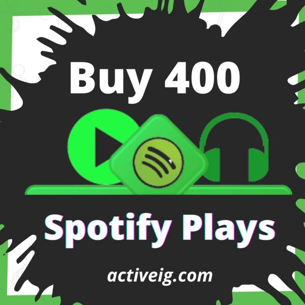 Buy 400 Spotify Plays