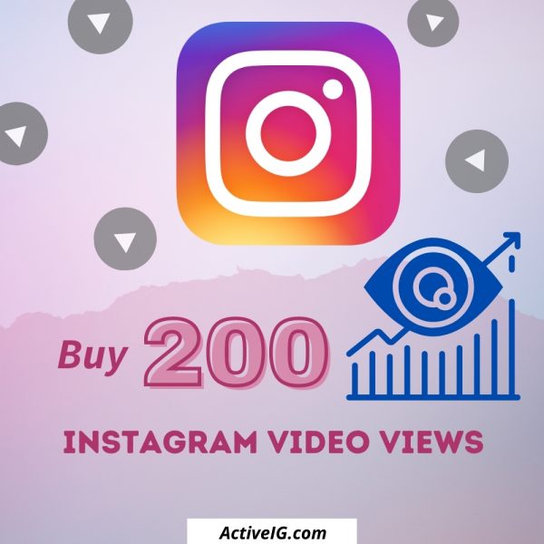Buy 200 Instagram Video Views