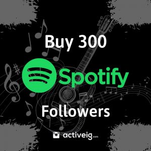 Buy 300 Spotify Followers