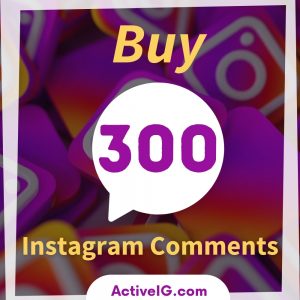Buy 300 Custom Instagram Comments