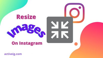 How to resize image for Instagram