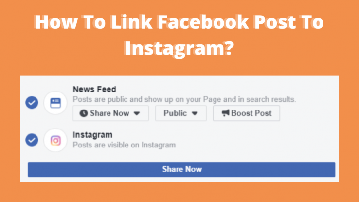 How To Link Facebook Post To Instagram?