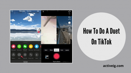 How to do a duet on TikTok
