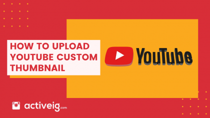 How to upload Youtube custom Thumbnail