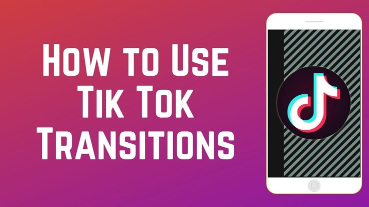 How to use Transition on tiktok?