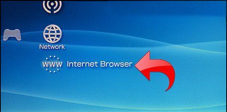 Internet browser PSP