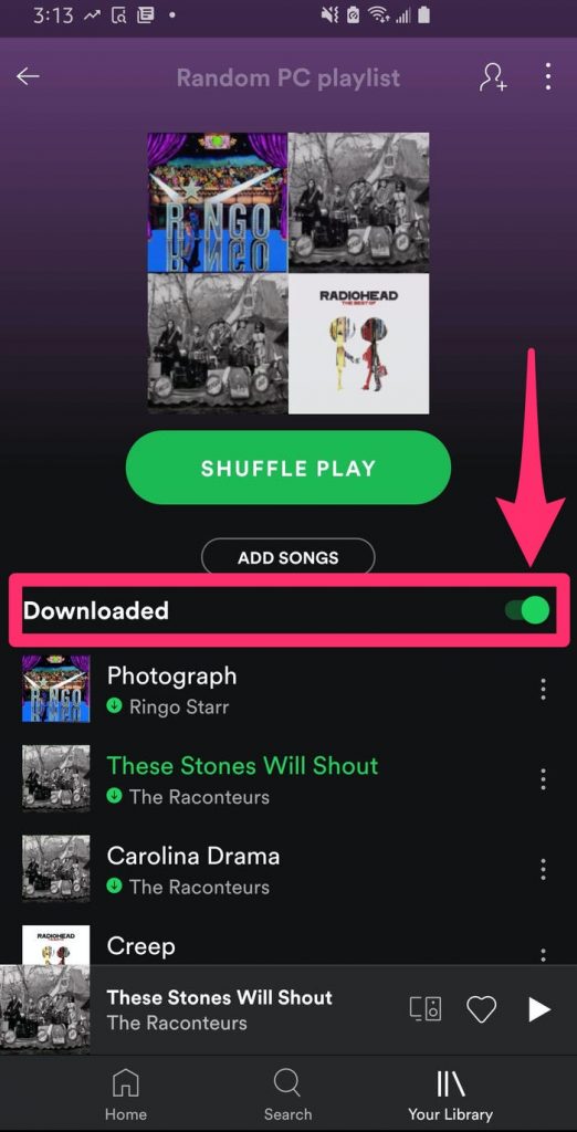 Play Local Files on Spotify on Android