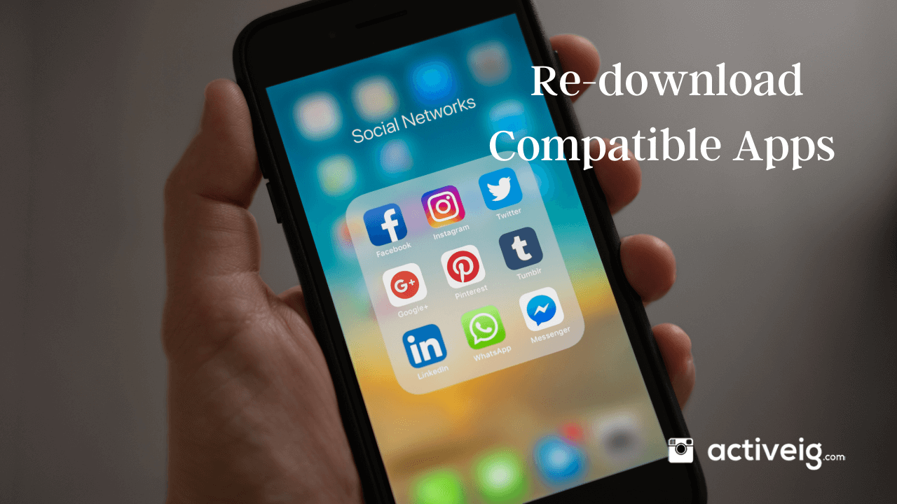 Re-download Compatible Apps You Once Had On Your Device