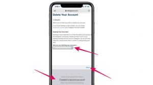 Steps to Delete Instagram Account Permanently