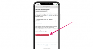 Steps to Delete Instagram Account Permanently