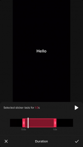 Add Test to TikTok Video Step 3