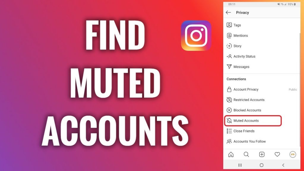 How to unmute Someone on Instagram?