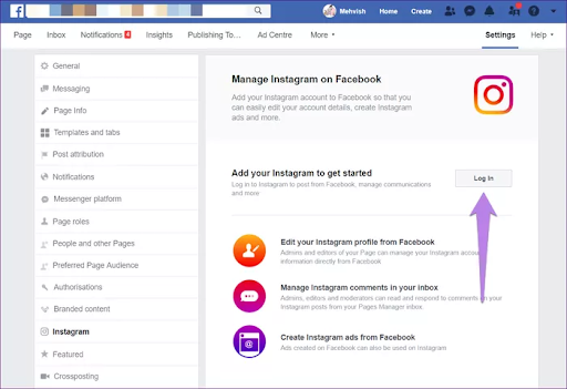 How to link Facebook and Instagram accounts 